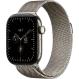 Apple Watch Series 12 Titanium 46мм Natural Milanese Loop