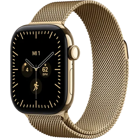Apple Watch Series 12 Titanium 46мм Natural Milanese Loop