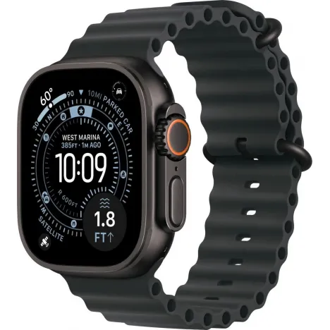 Apple Watch Ultra 3 LTE 49mm Ocean Band Black Titanium/Anchor Blue доставка по Минску и Беларуси