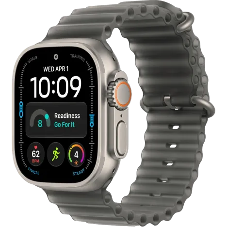Apple Watch Ultra 4 Ocean Band LTE 49mm Black/Translucent Gray