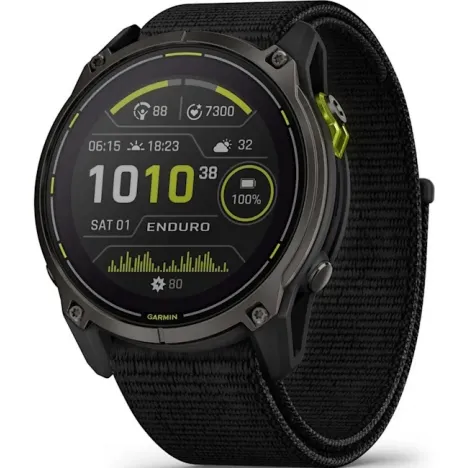 Garmin Enduro 3 Solar Sapphire, DLC, Black доставка по Минску и Беларуси