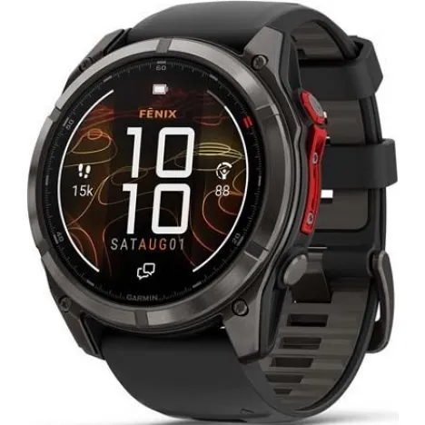 Garmin Fenix 8 Pro MicroLED 51мм Black/Pebble Gray доставка по Минску и Беларуси