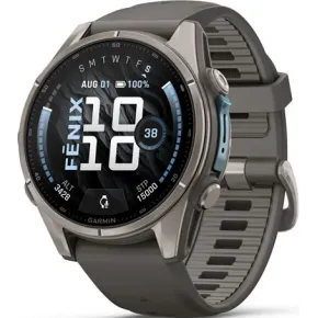 Garmin Fenix 9 AMOLED 43 mm Titanium / Pebble Gray