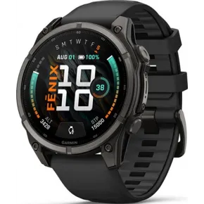 Garmin Fenix 9 AMOLED 47 mm Carbon Gray DLC Titanium / Black