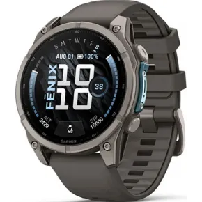 Garmin Fenix 9 AMOLED 47 mm Titanium / Pebble Gray