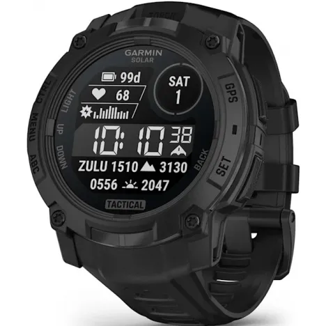 Garmin Instinct 3 Solar Tactical 50мм Black доставка по Минску и Беларуси