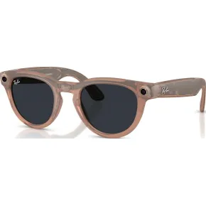 Ray-Ban Meta Headliner (Gen 2) Matte Transparent Peach/Clear to Grey Transitions
