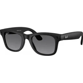 Ray-Ban Meta Wayfarer (Gen 2) Polarized Matte Black/Gradient Graphite