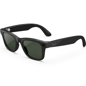 Ray-Ban Meta Wayfarer (Gen 2) Shiny Black/Clear to Graphite Green Transitions
