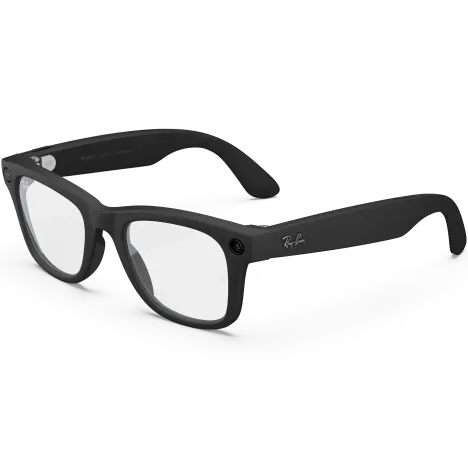 Ray-Ban Meta Wayfarer (Gen 2) Matte Black/Clear